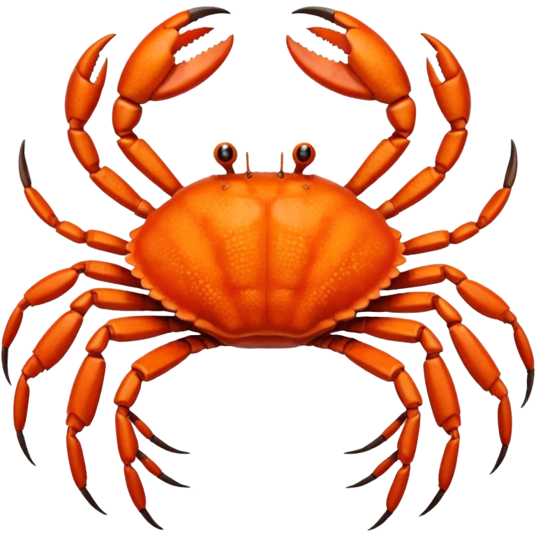 Eight legged crab emoji