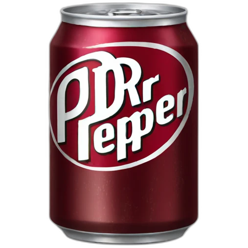 Dr pepper can icon emoji