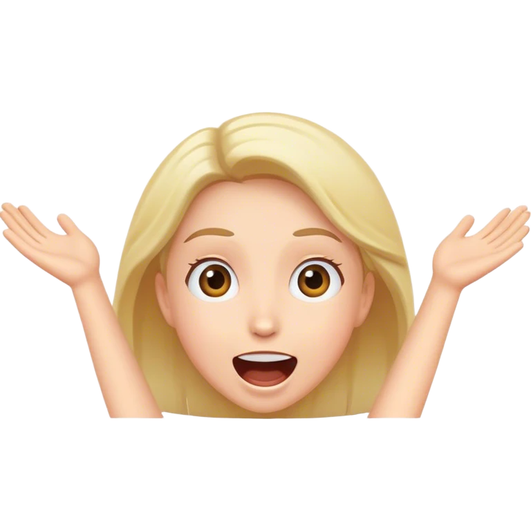 Meaningless excitement emoji