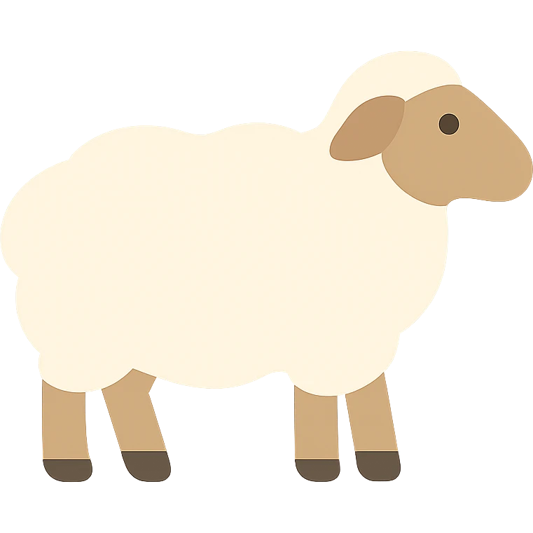 Sheep emoji