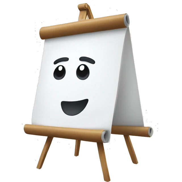 flip chart  emoji