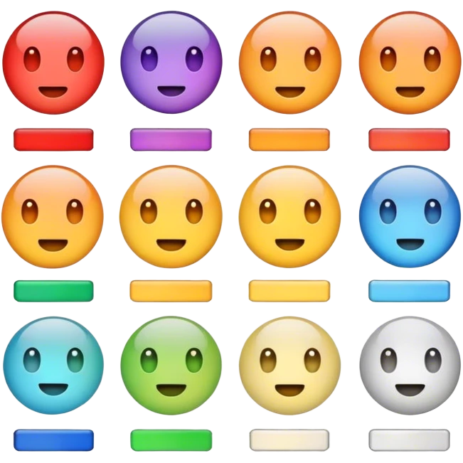 Mood scale emoji