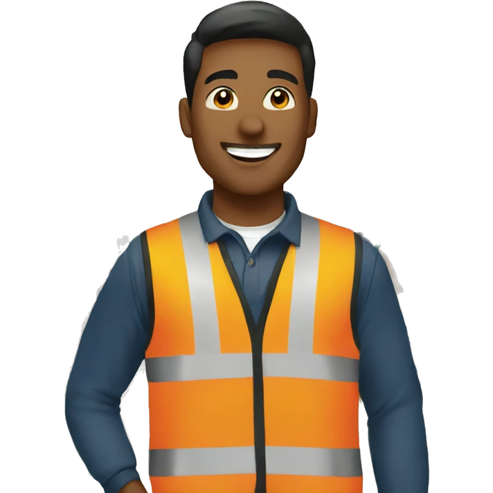 customer in a warehouse emoji