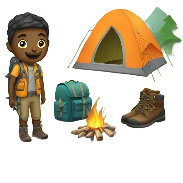 Camping & Hiking emoji