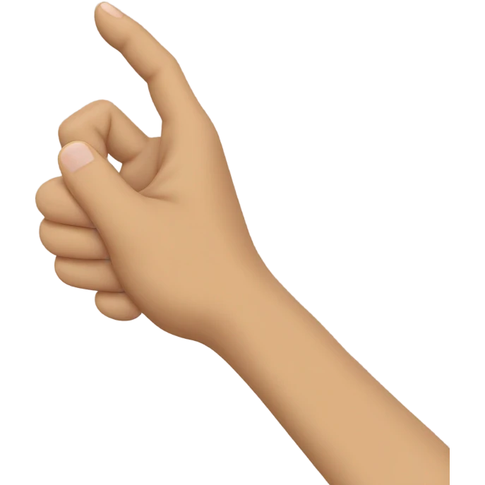 Asian hand sign of a heart  emoji