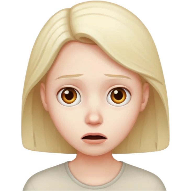 afraid emoji