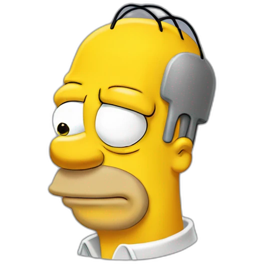 Homer simpson emoji