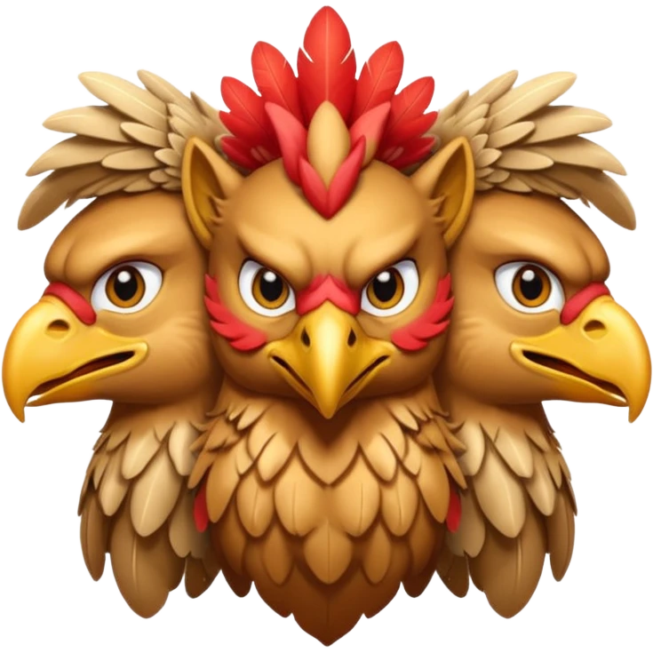 Grifin three head emoji