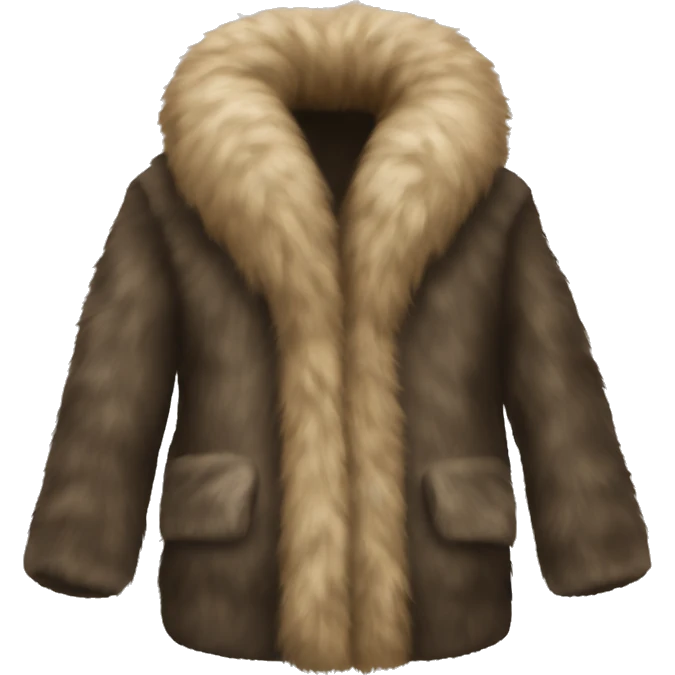 Fur coat  emoji