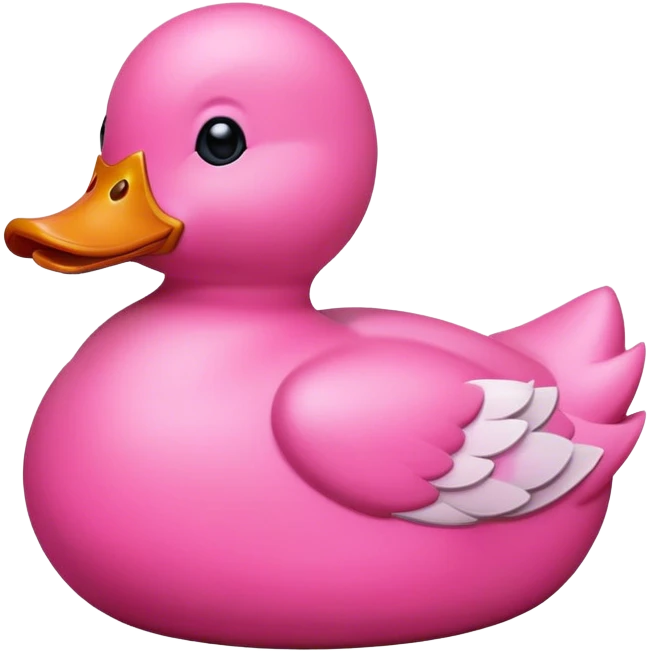 pink duck emoji