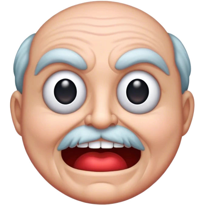 freaky old emoji