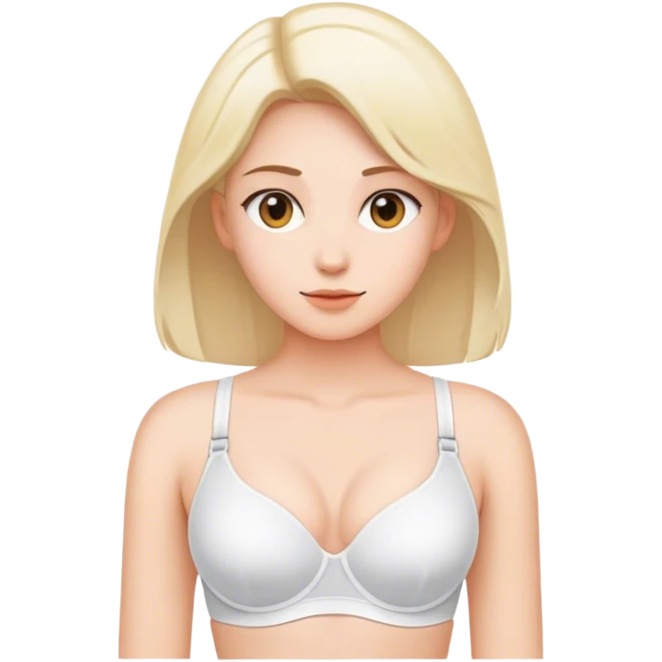 White support bra emoji