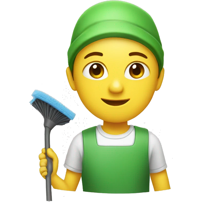 cleaning emoji