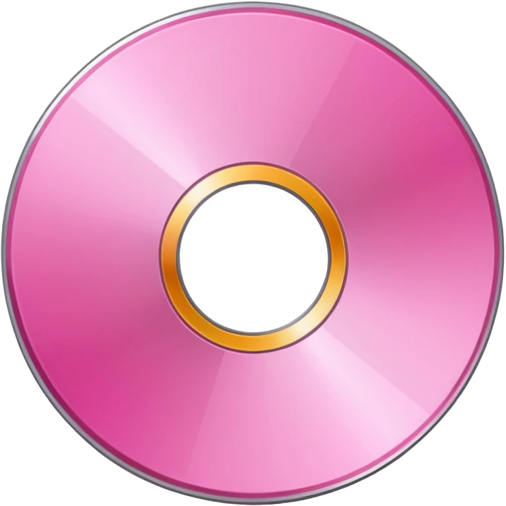 Pink CD emoji