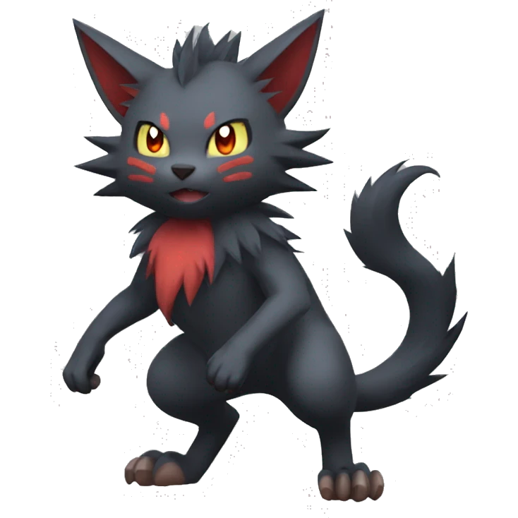 Torracat-Zoroark full body emoji
