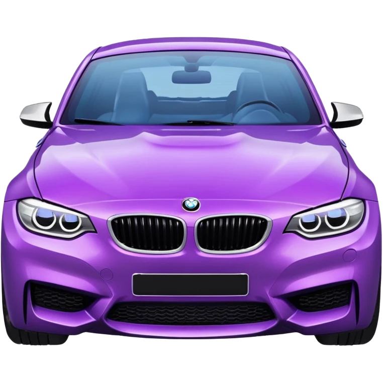 Bmw morado  emoji