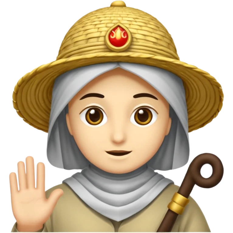 یک دختر زیبا با بال های درخشان و موهای آبی زیبا  emoji