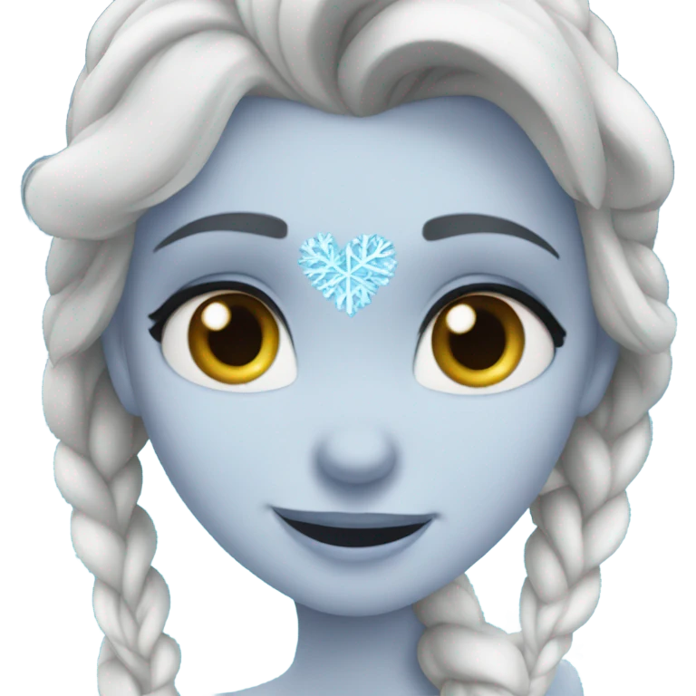 Frozen heart  emoji