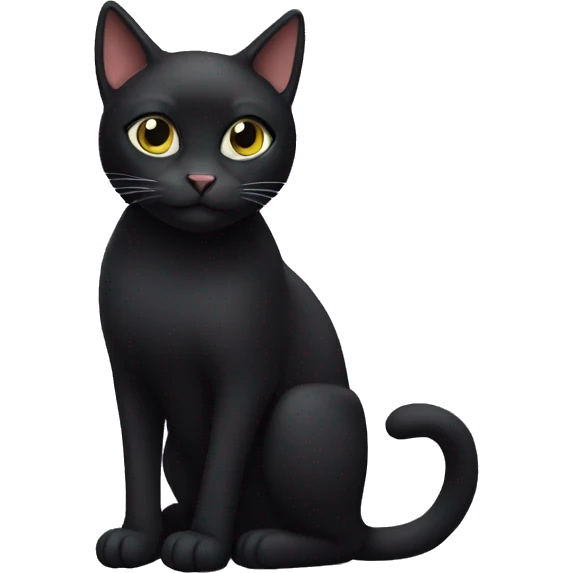 Black cat emoji
