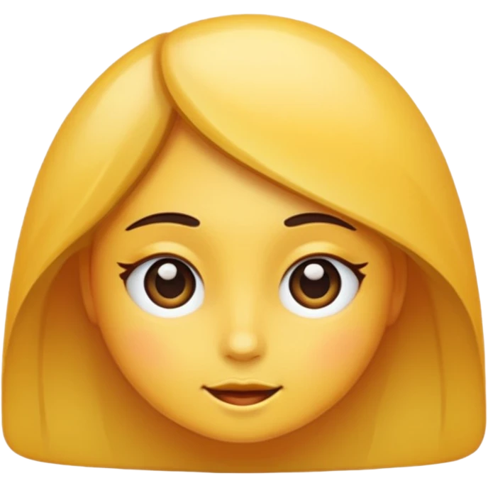 A pretty emoji