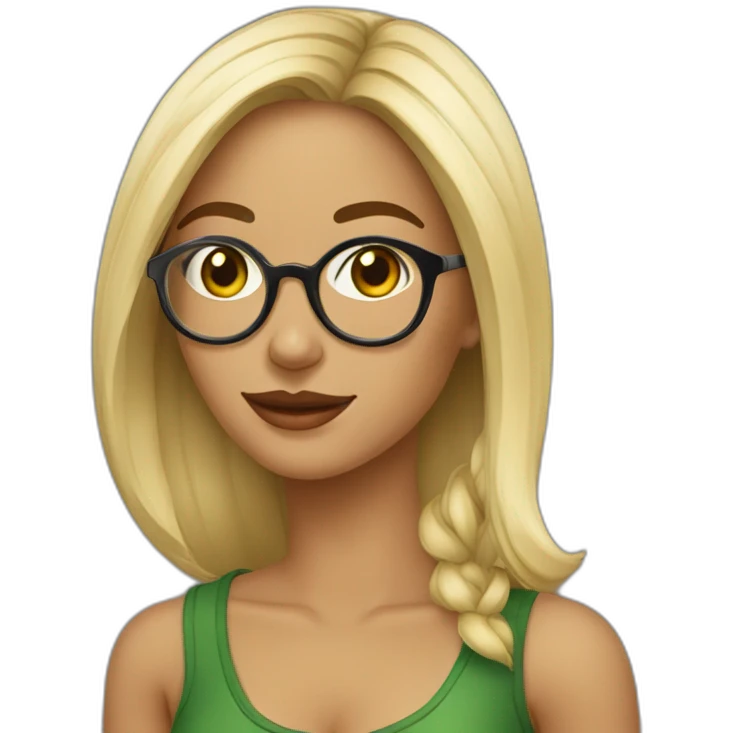 Mulher-Brasileira-oculos-loira emoji