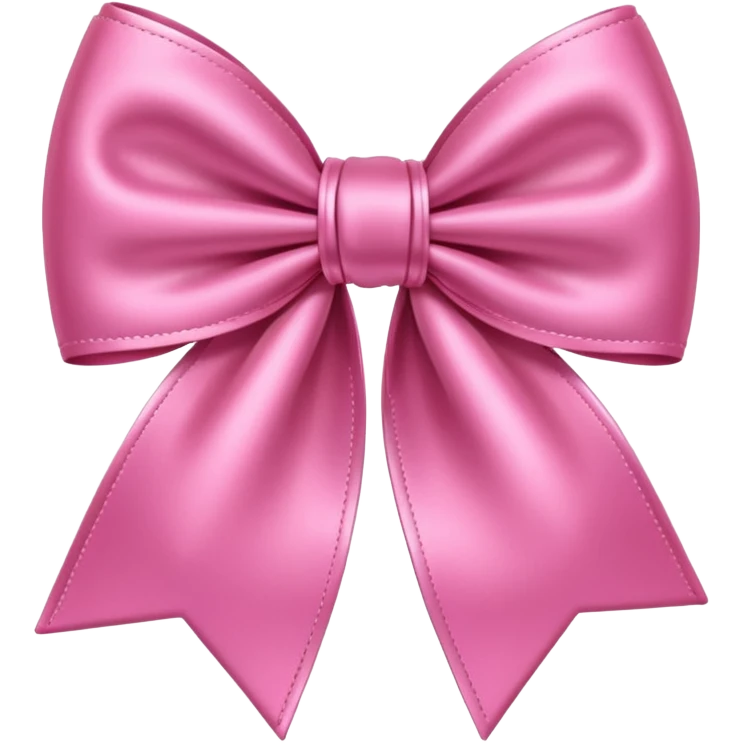 Pink bow emoji