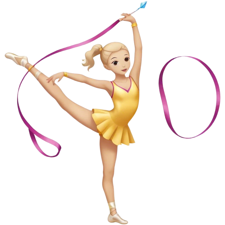 rhythmic gymnastics emoji