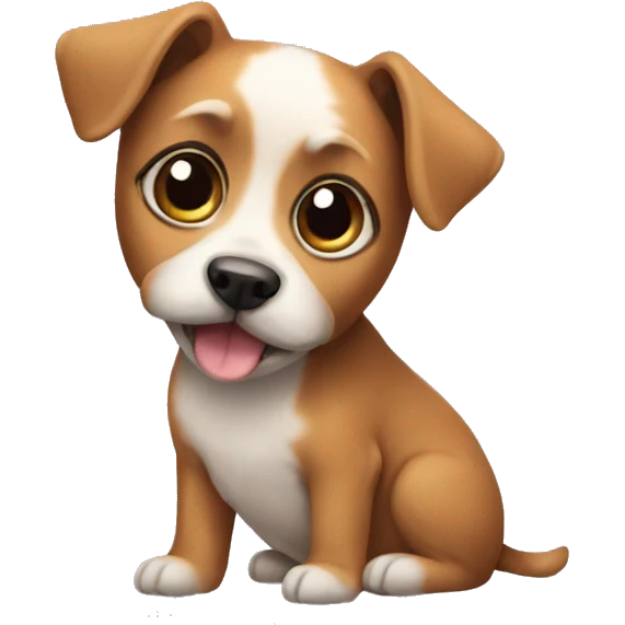 Small dog emoji