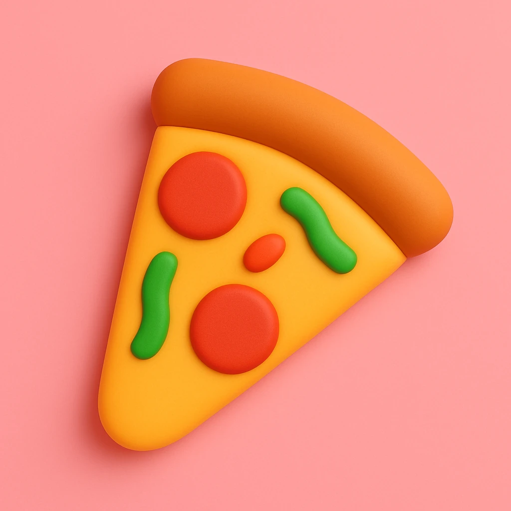 slice of pizza emoji
