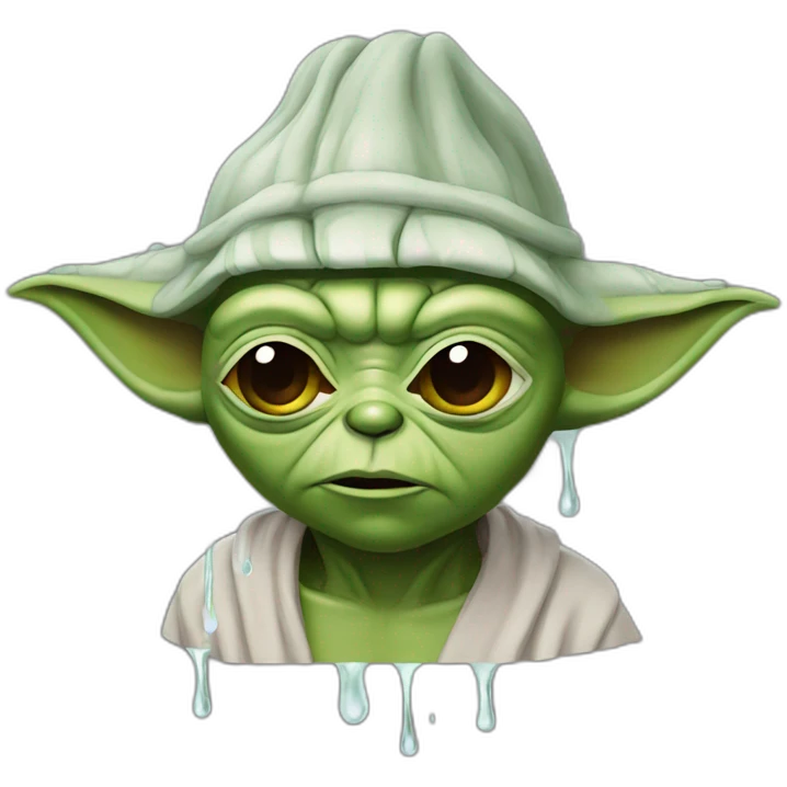 Drip yoda emoji