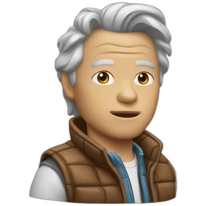 back to the future emoji