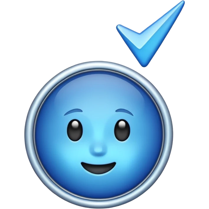 I need a social verification tick emoji