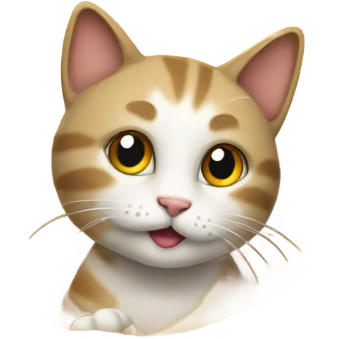cat in sand emoji