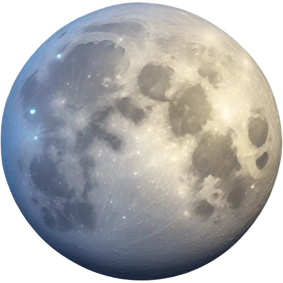 Aesthetically moon emoji