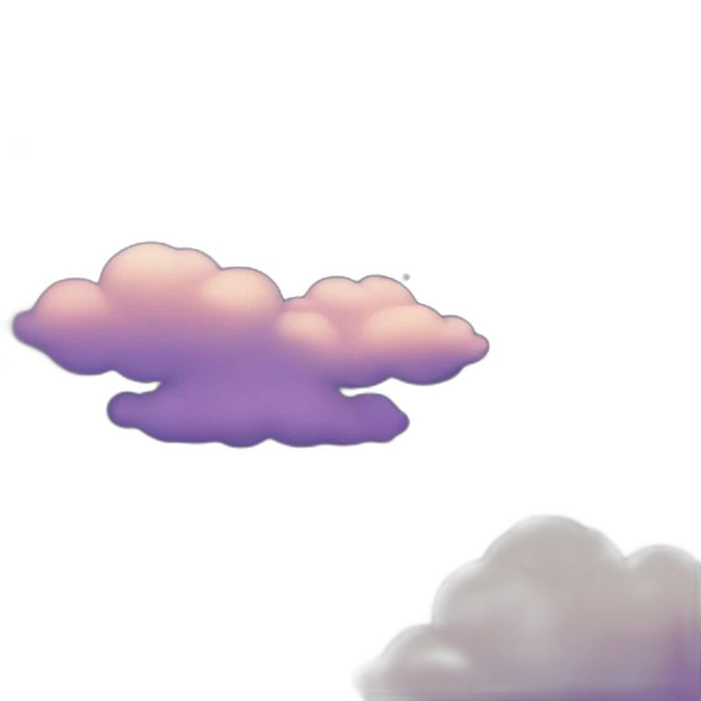 Flying stars sky emoji