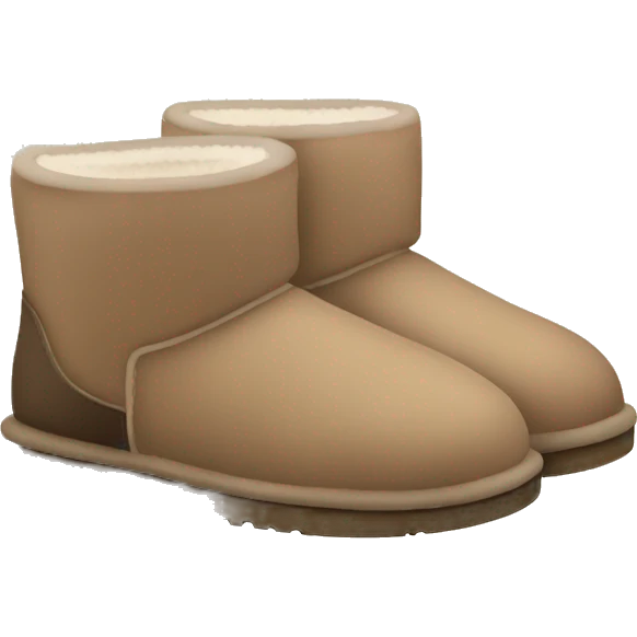 Ugg slippers  emoji