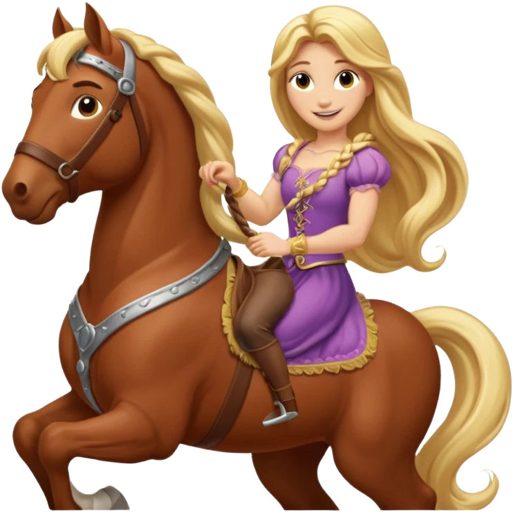 Maximus horse rapunzel  emoji