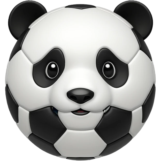 Soccer ball Panda emoji