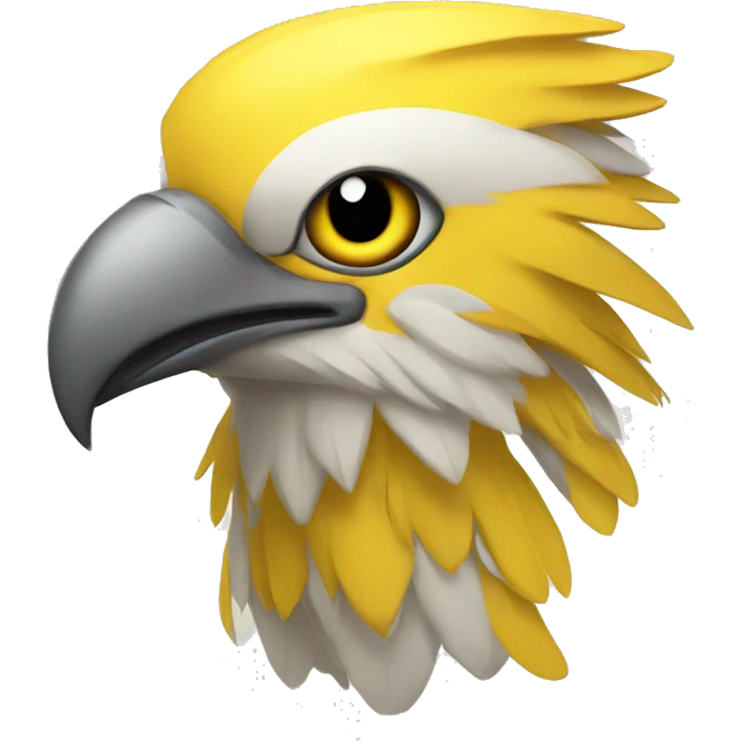 yellow thunderbird emoji
