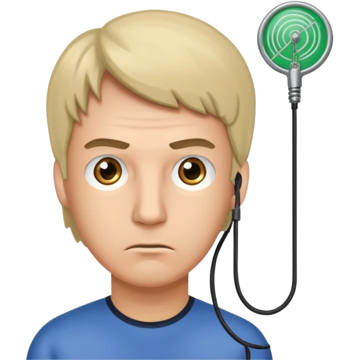 Neo getting knowledge downloaded to his mind by that wire and pin  emoji