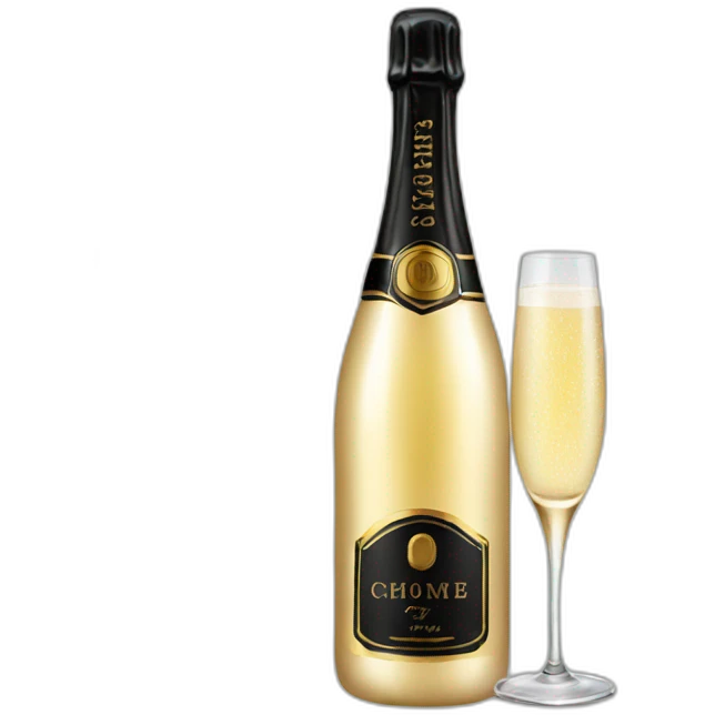 champagne emoji