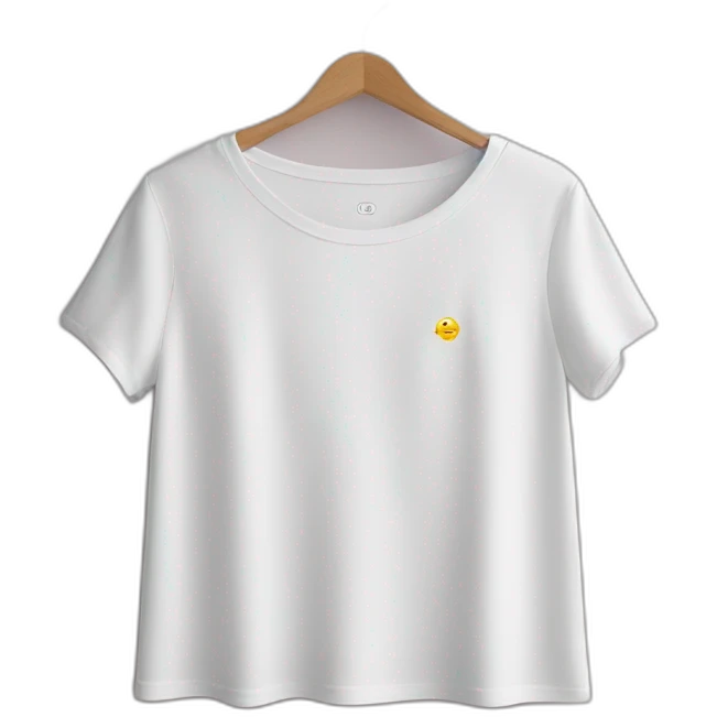 women body in small tee emoji