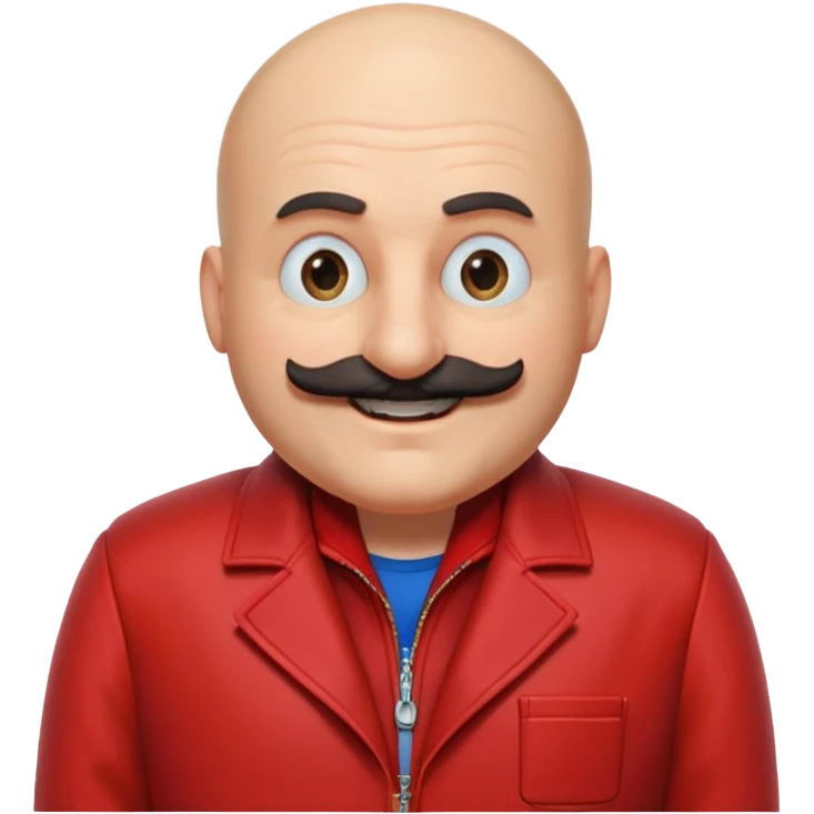 Dr. Robotnik from the Sonic the Hedgehog movie emoji