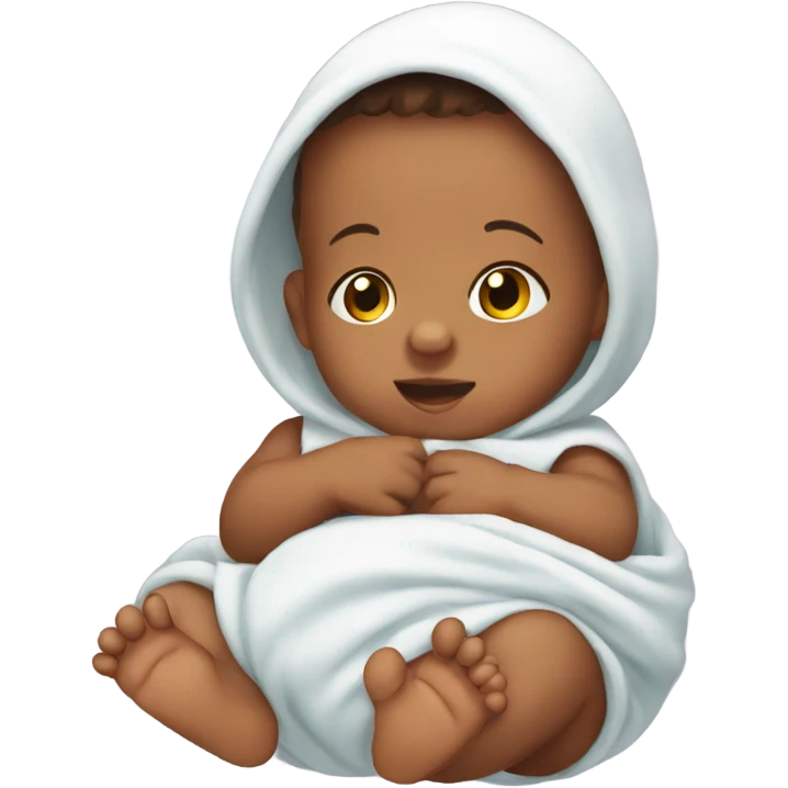 a newborn baby  emoji