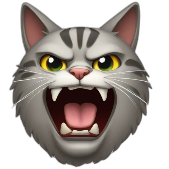 cat angry emoji