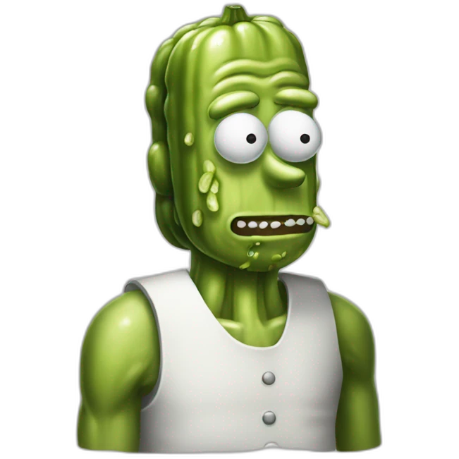 Pickle rick emoji