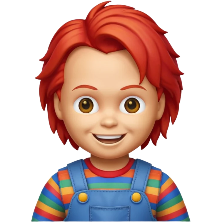 Un emojin de chuky emoji