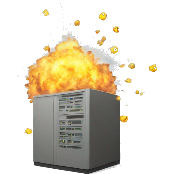 data-server explosion emoji