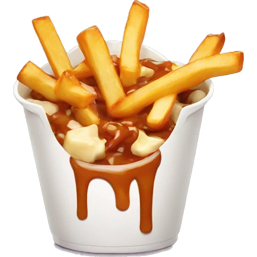 Poutine emoji