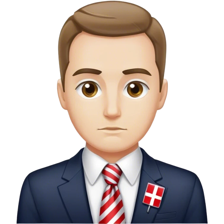 Man polish patriot poland tie
 emoji